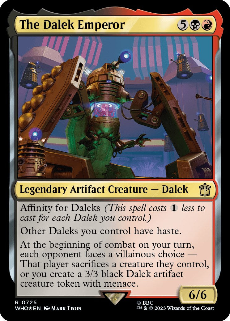 The Dalek Emperor (Surge Foil) [Doctor Who] | Mega City Incorporated