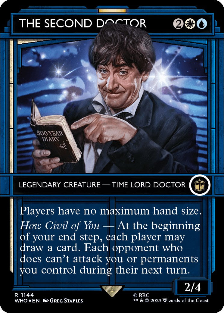 The Second Doctor (Showcase) (Surge Foil) [Doctor Who] | Mega City Incorporated