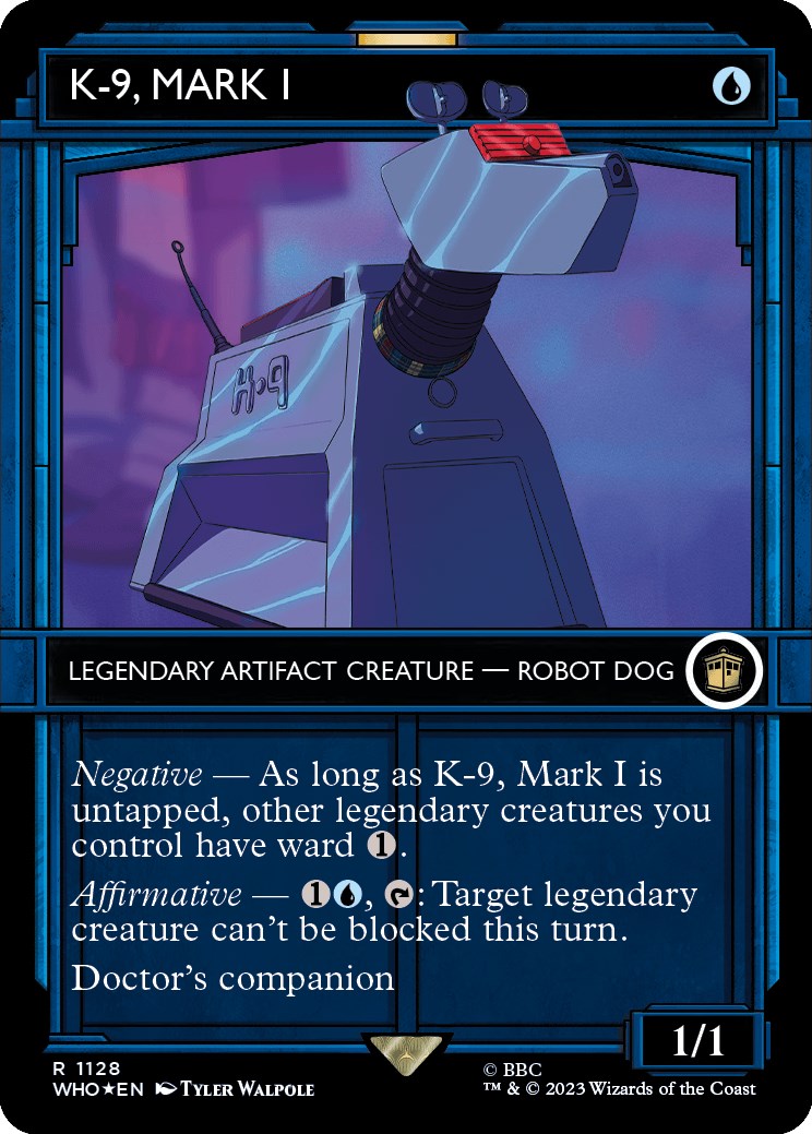 K-9, Mark I (Showcase) (Surge Foil) [Doctor Who] | Mega City Incorporated