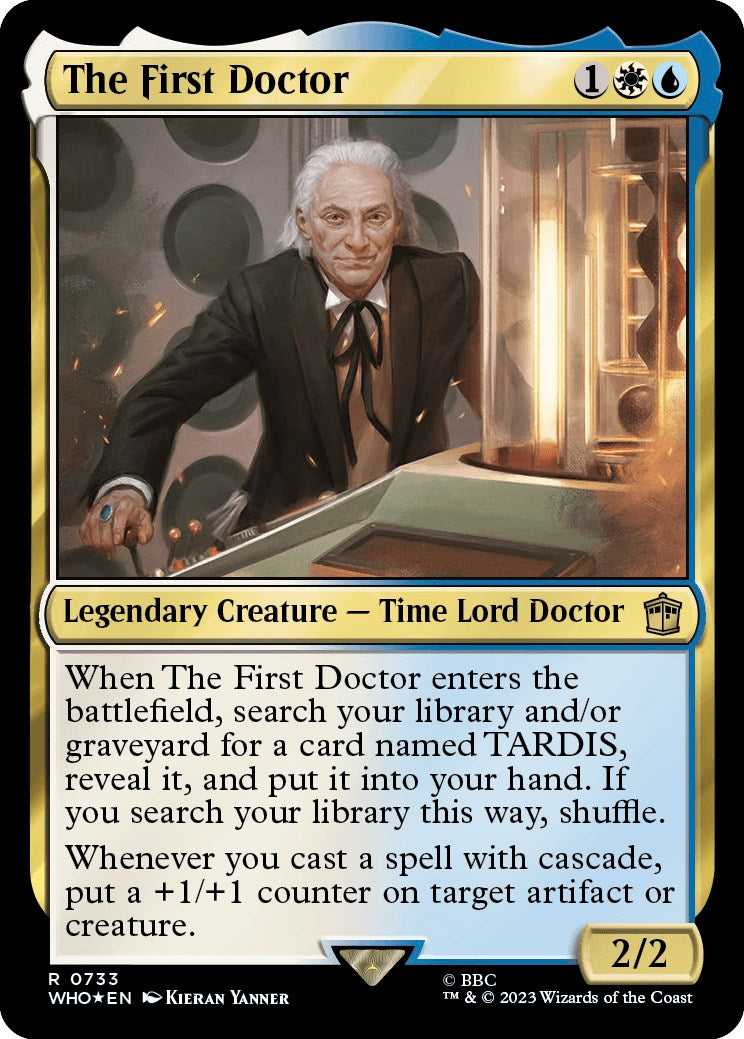 The First Doctor (Surge Foil) [Doctor Who] | Mega City Incorporated