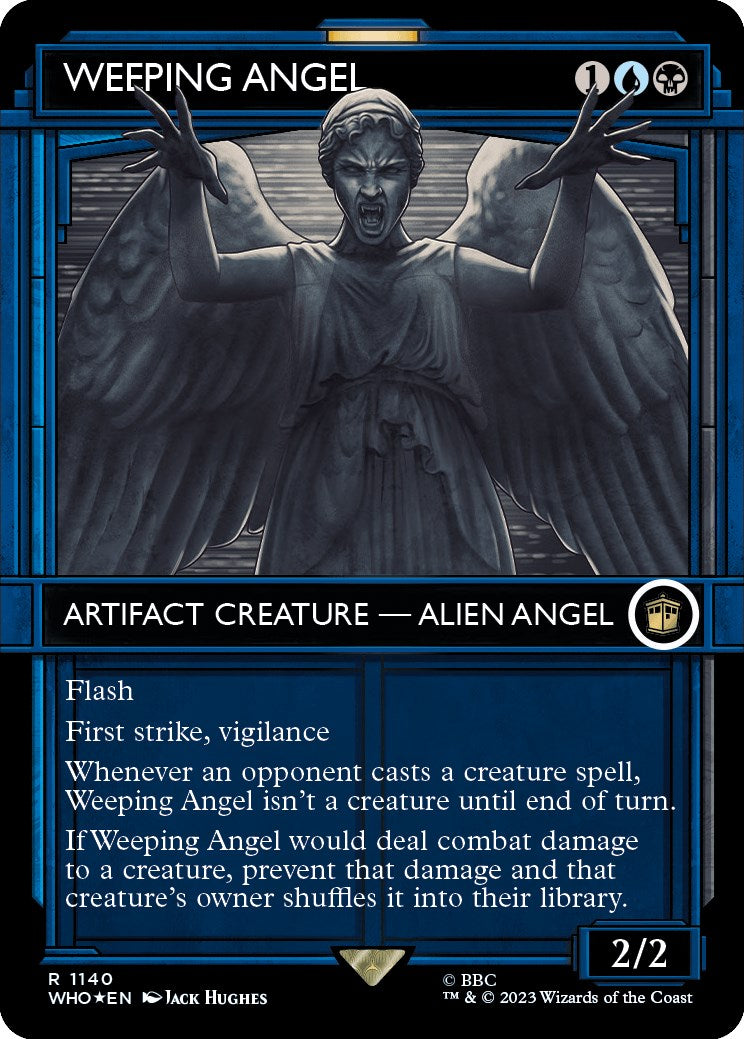 Weeping Angel (Showcase) (Surge Foil) [Doctor Who] | Mega City Incorporated