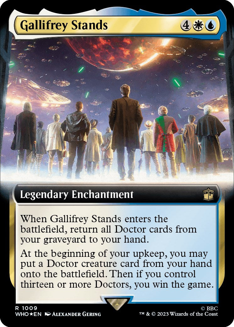 Gallifrey Stands (Extended Art) (Surge Foil) [Doctor Who] | Mega City Incorporated