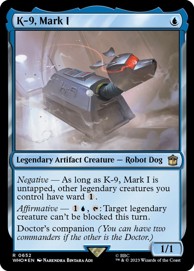 K-9, Mark I (Surge Foil) [Doctor Who] | Mega City Incorporated