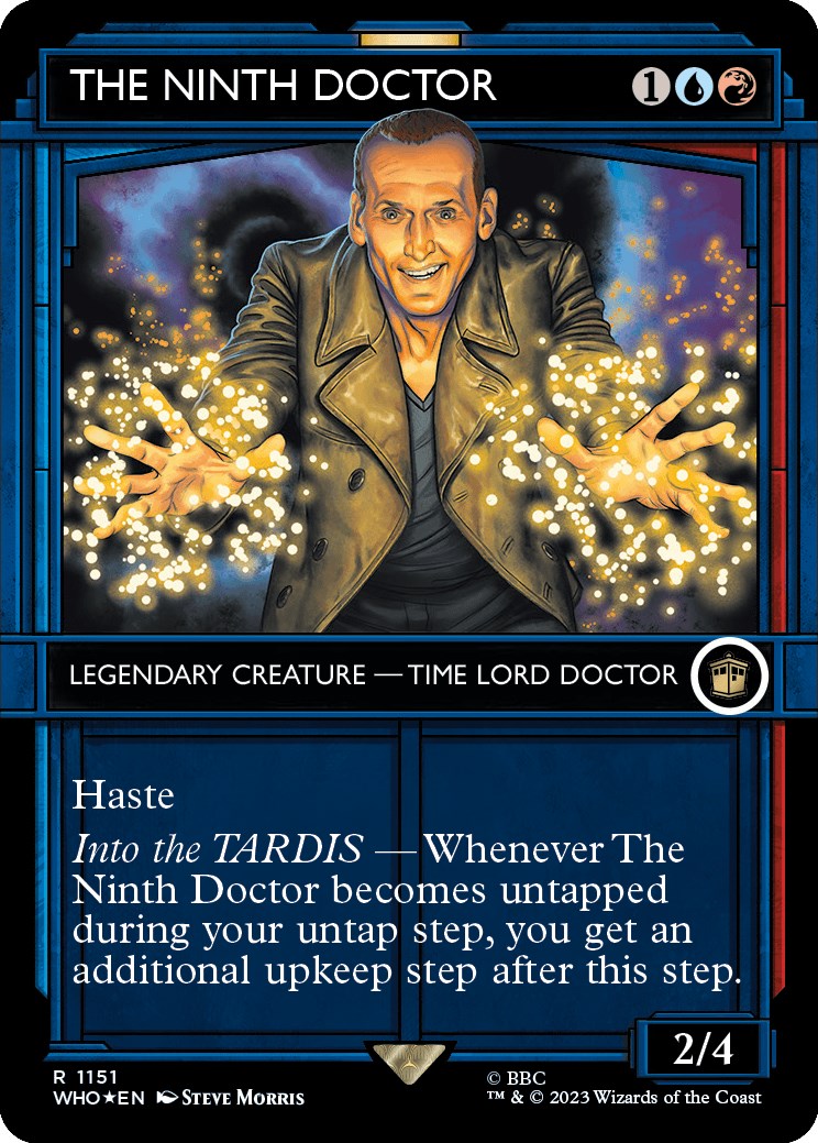 The Ninth Doctor (Showcase) (Surge Foil) [Doctor Who] | Mega City Incorporated