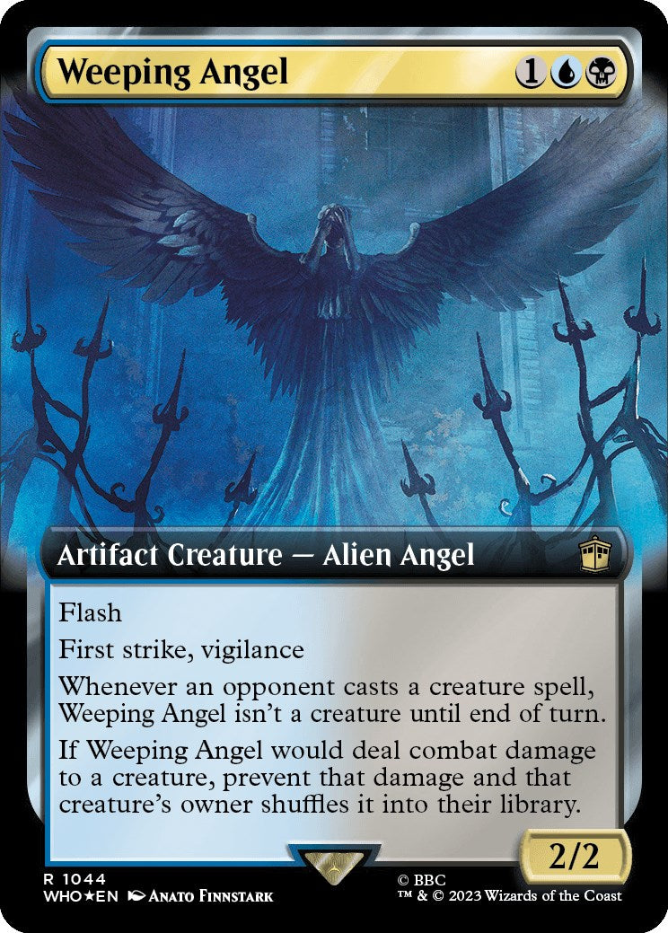 Weeping Angel (Extended Art) (Surge Foil) [Doctor Who] | Mega City Incorporated