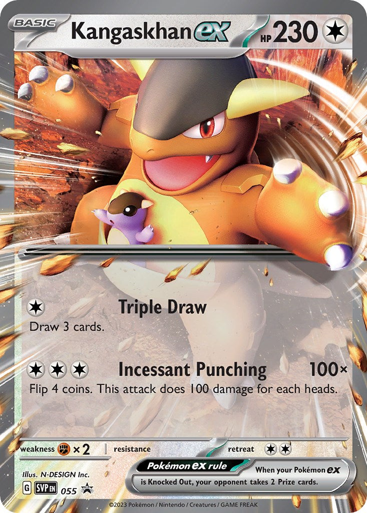 Kangaskhan ex (055) [Scarlet & Violet: Black Star Promos] | Mega City Incorporated