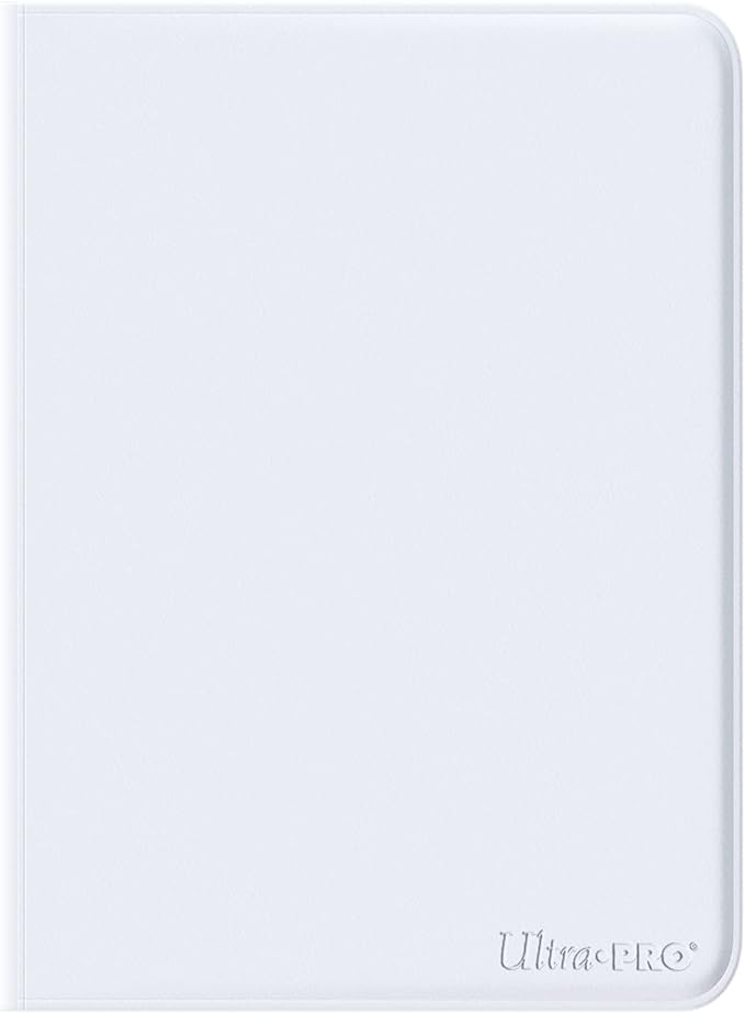 Ultra PRO - Vivid 12-Pocket Zippered PRO-Binder: White | Mega City Incorporated
