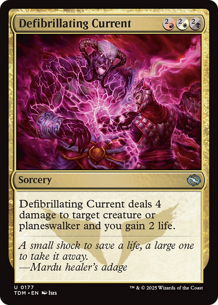Defibrillating Current [Tarkir: Dragonstorm] | Mega City Incorporated