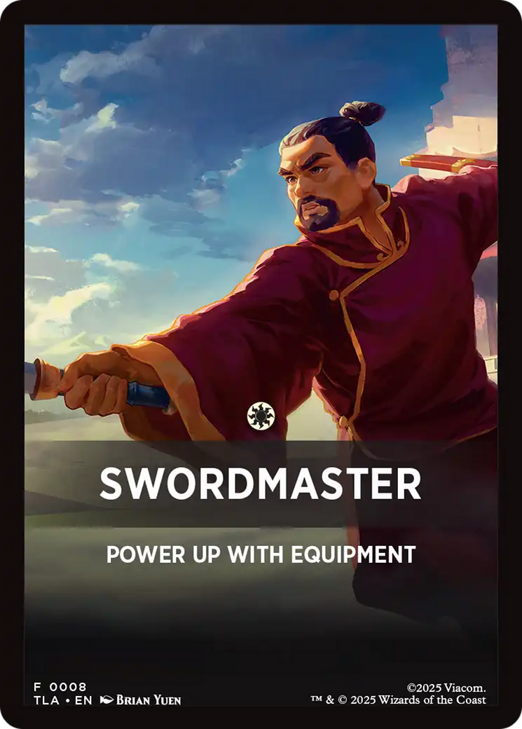 Swordmaster Theme Card [Avatar: The Last Airbender Tokens] | Mega City Incorporated
