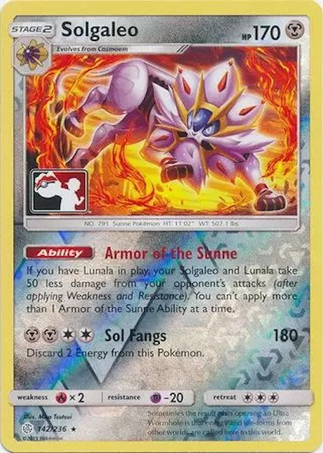 Solgaleo (142/236) [League & Championship Cards] | Mega City Incorporated