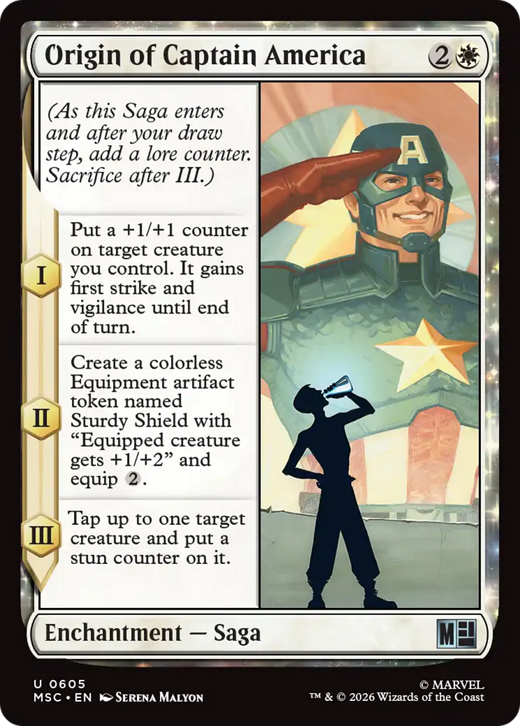 Origin of Captain America [Marvel Super Heroes Commander] | Mega City Incorporated