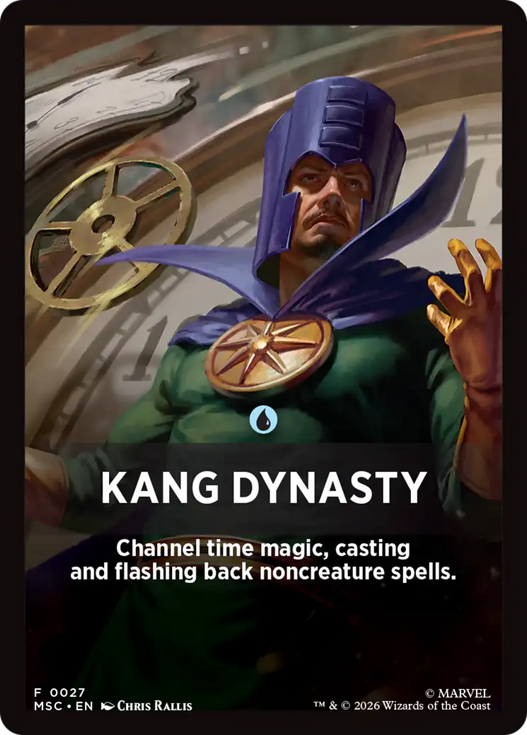 Kang Dynasty Theme Card [Marvel Super Heroes Commander] | Mega City Incorporated