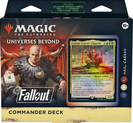 Fallout MTG Hail, Caeser Commander Deck | Mega City Incorporated