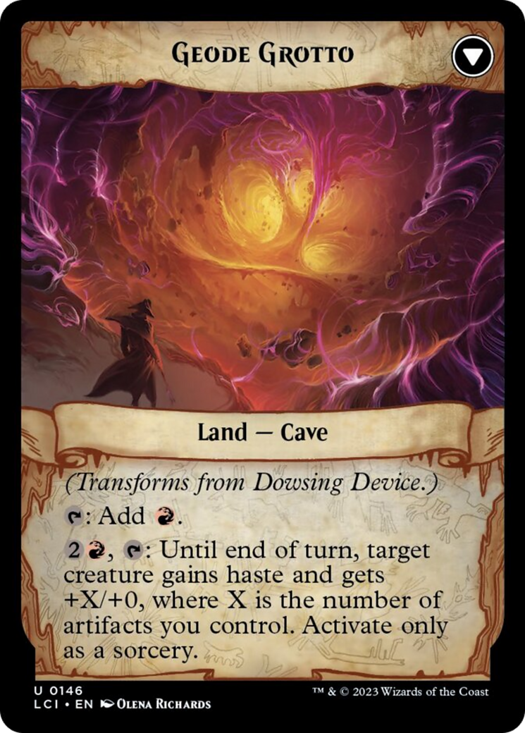 Dowsing Device // Geode Grotto [The Lost Caverns of Ixalan] | Mega City Incorporated