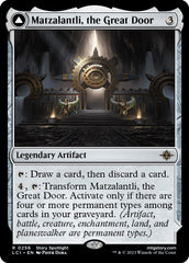 Matzalantli, the Great Door // The Core [The Lost Caverns of Ixalan] | Mega City Incorporated