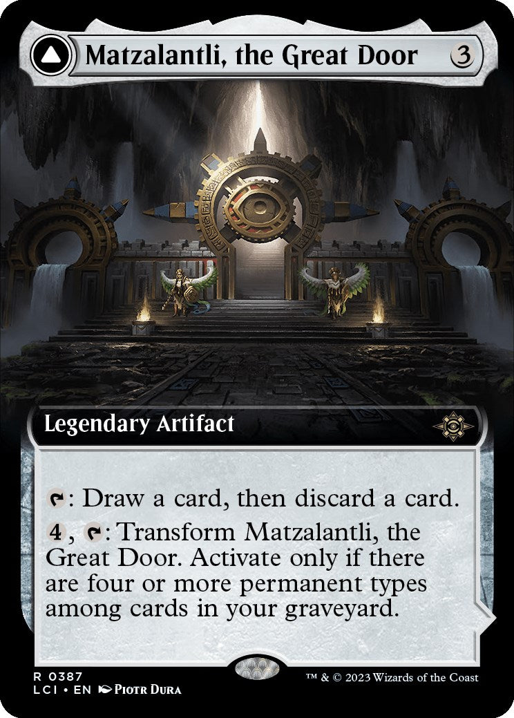 Matzalantli, the Great Door // The Core (Extended Art) [The Lost Caverns of Ixalan] | Mega City Incorporated