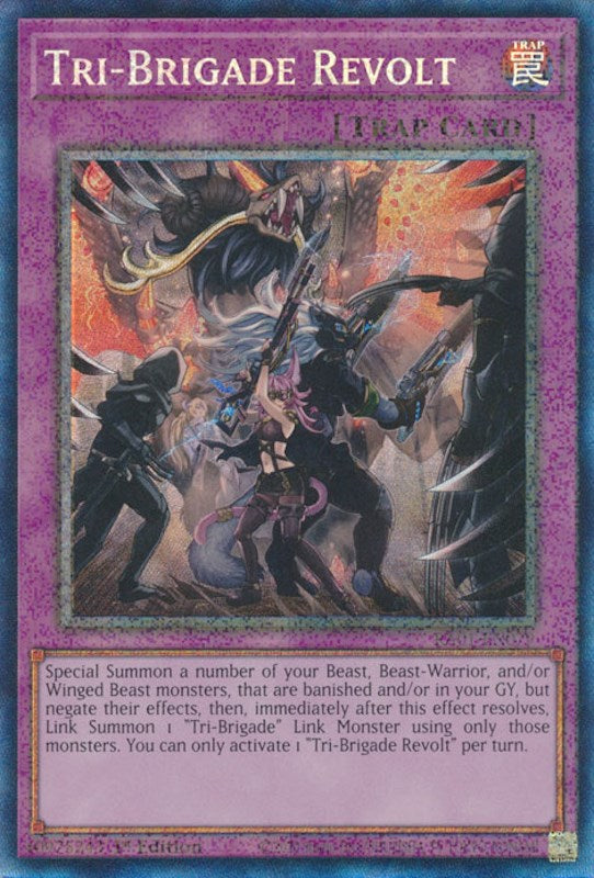 Tri-Brigade Revolt [RA01-EN079] Prismatic Collector's Rare | Mega City Incorporated