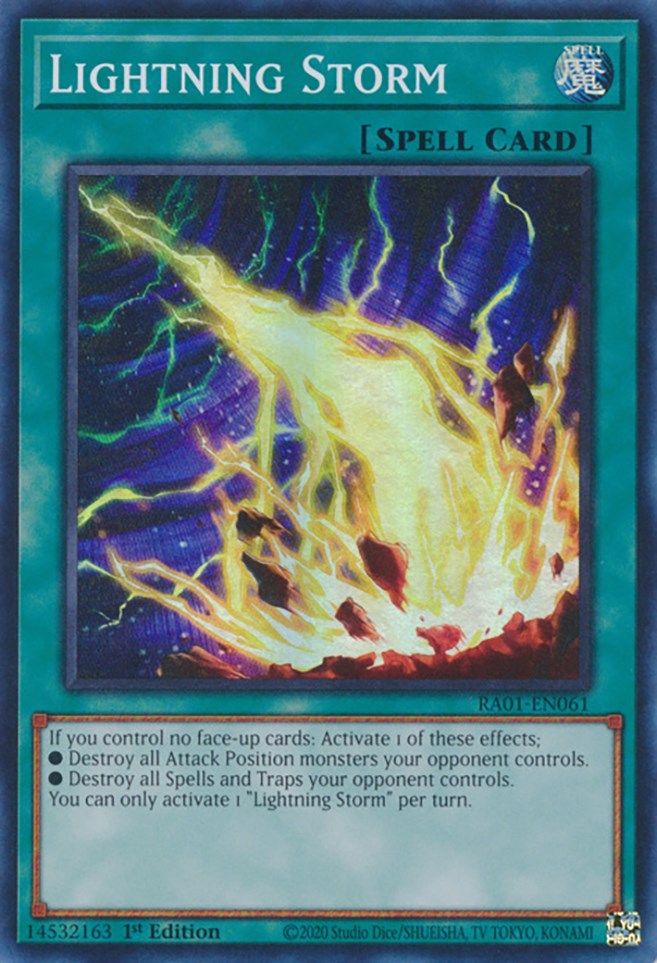 Lightning Storm [RA01-EN061] Super Rare | Mega City Incorporated