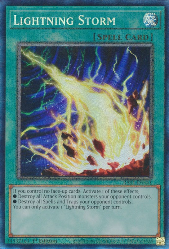 Lightning Storm [RA01-EN061] Prismatic Collector's Rare | Mega City Incorporated