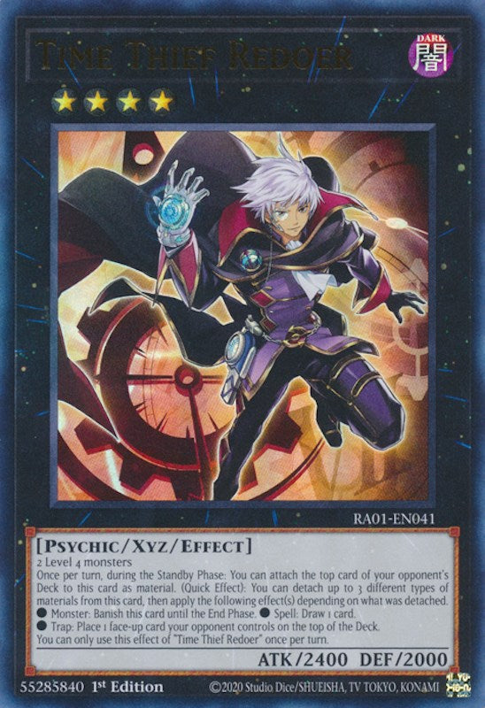 Time Thief Redoer [RA01-EN041] Ultra Rare | Mega City Incorporated