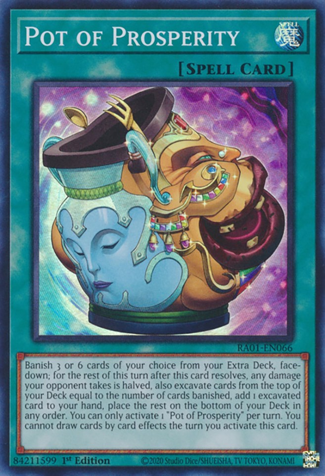 Pot of Prosperity [RA01-EN066] Super Rare | Mega City Incorporated