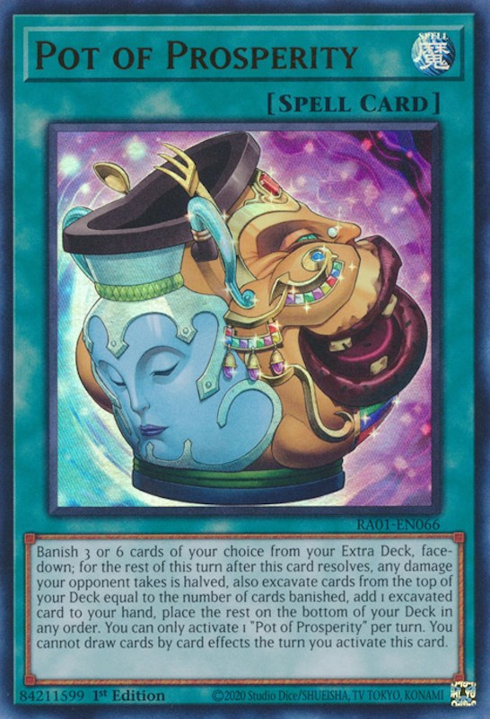 Pot of Prosperity [RA01-EN066] Ultra Rare | Mega City Incorporated