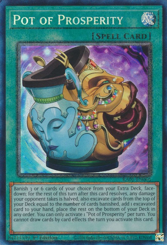 Pot of Prosperity [RA01-EN066] Prismatic Collector's Rare | Mega City Incorporated