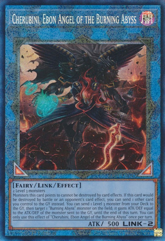 Cherubini, Ebon Angel of the Burning Abyss [RA01-EN042] Prismatic Collector's Rare | Mega City Incorporated