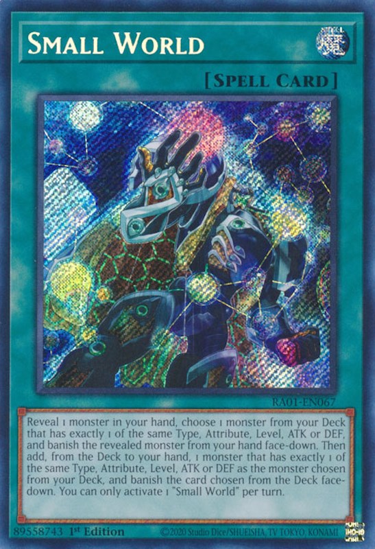 Small World [RA01-EN067] Secret Rare | Mega City Incorporated