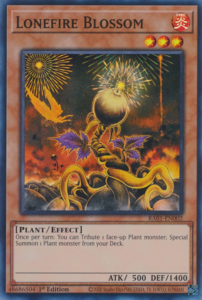 Lonefire Blossom [RA01-EN002] Super Rare | Mega City Incorporated