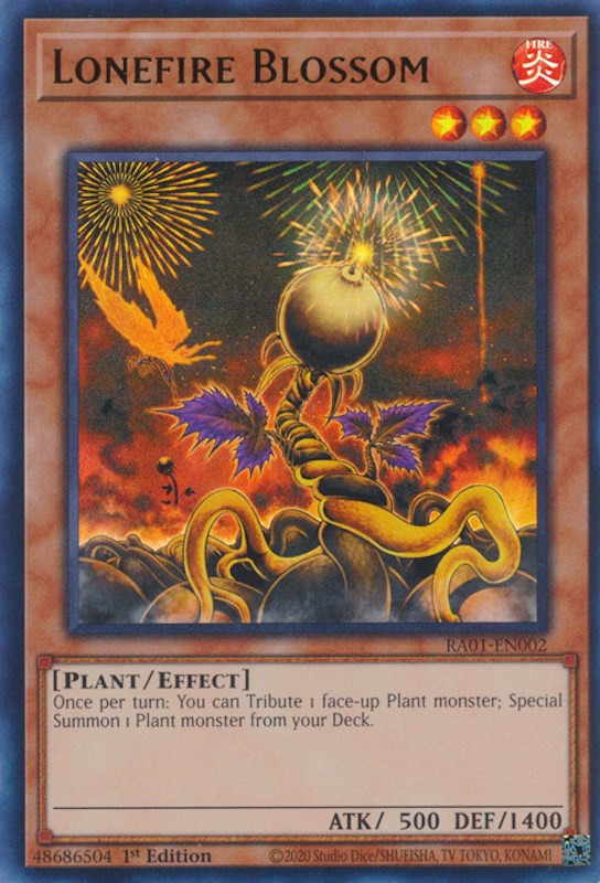 Lonefire Blossom [RA01-EN002] Ultra Rare | Mega City Incorporated