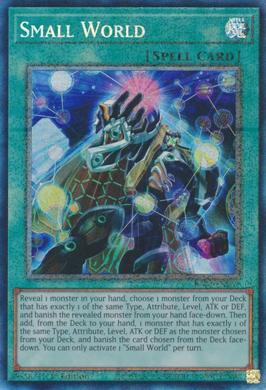 Small World [RA01-EN067] Prismatic Collector's Rare | Mega City Incorporated