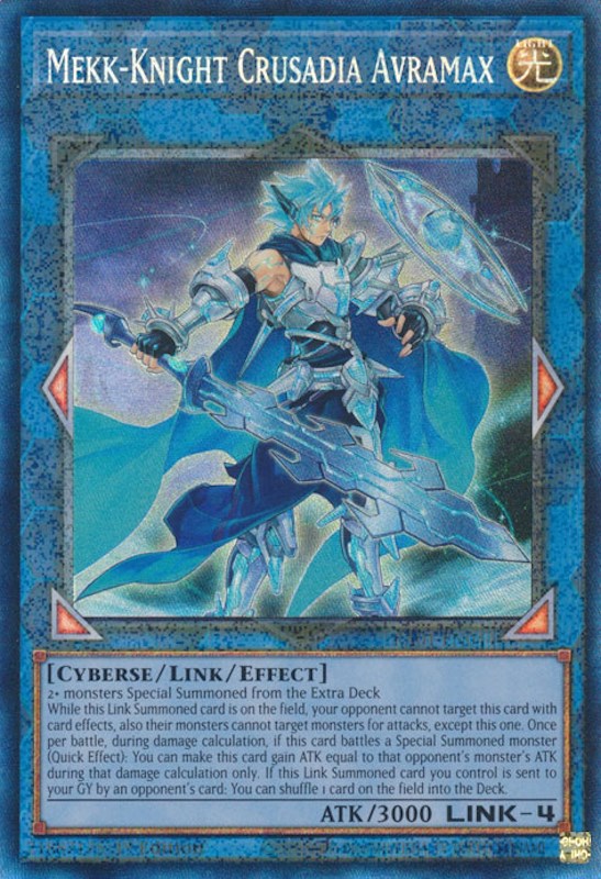 Mekk-Knight Crusadia Avramax [RA01-EN044] Prismatic Collector's Rare | Mega City Incorporated