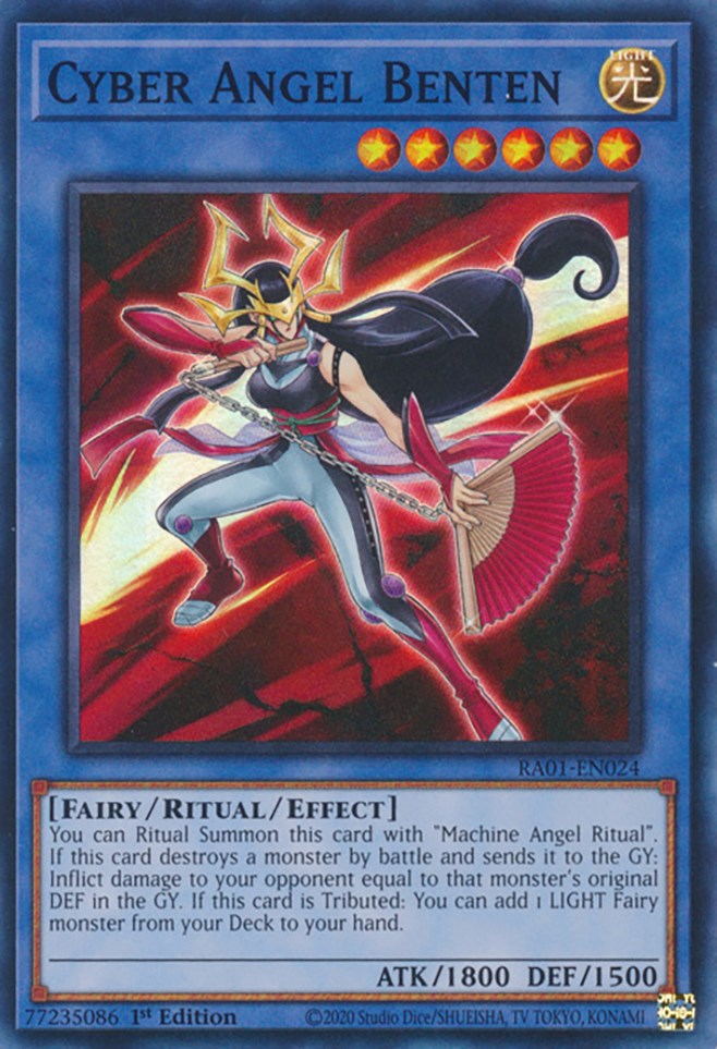 Cyber Angel Benten [RA01-EN024] Super Rare | Mega City Incorporated