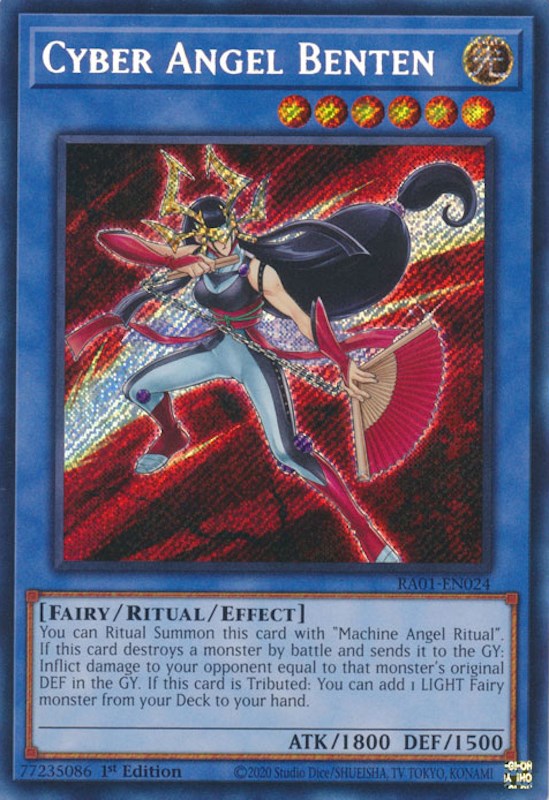 Cyber Angel Benten [RA01-EN024] Secret Rare | Mega City Incorporated