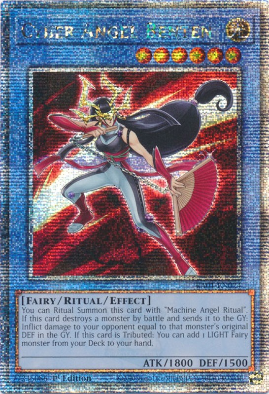 Cyber Angel Benten [RA01-EN024] Quarter Century Secret Rare | Mega City Incorporated