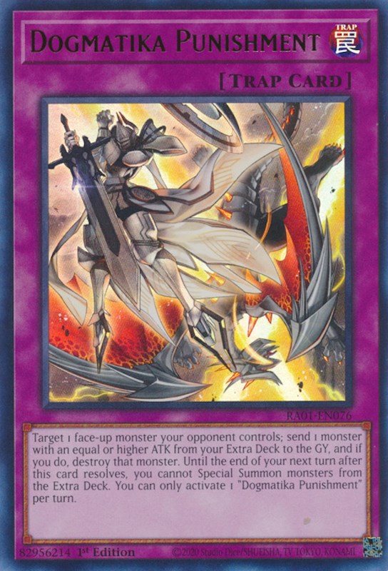 Dogmatika Punishment [RA01-EN076] Ultra Rare | Mega City Incorporated