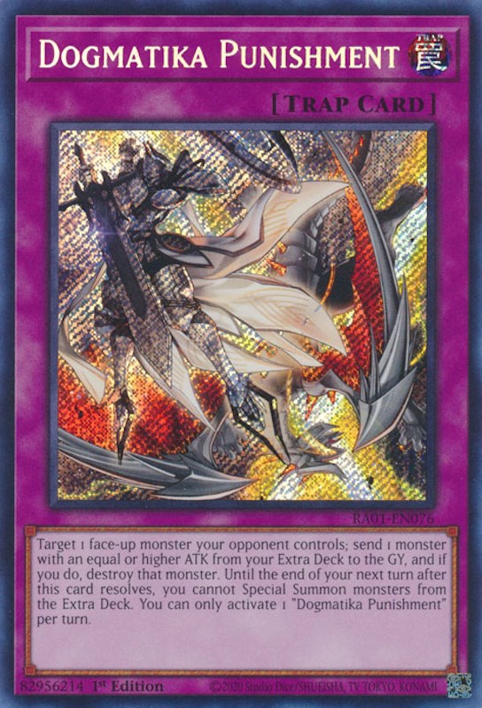 Dogmatika Punishment [RA01-EN076] Secret Rare | Mega City Incorporated