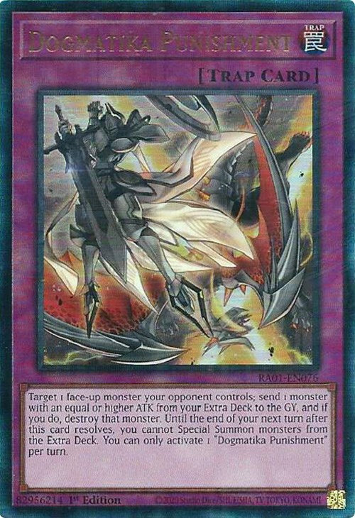 Dogmatika Punishment [RA01-EN076] Prismatic Ultimate Rare | Mega City Incorporated