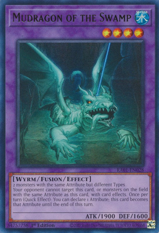 Mudragon of the Swamp [RA01-EN028] Ultra Rare | Mega City Incorporated