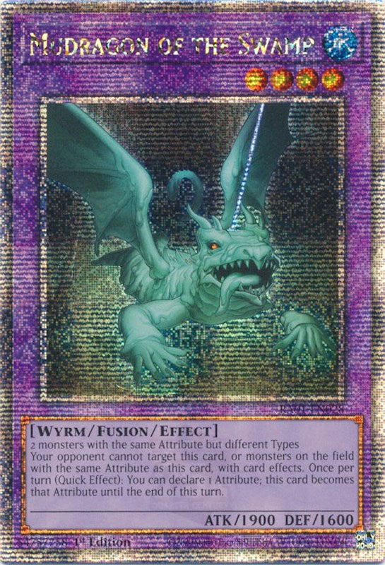 Mudragon of the Swamp [RA01-EN028] Quarter Century Secret Rare | Mega City Incorporated