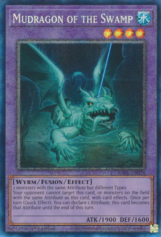 Mudragon of the Swamp [RA01-EN028] Prismatic Collector's Rare | Mega City Incorporated