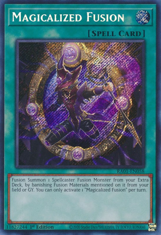 Magicalized Fusion [RA01-EN058] Secret Rare | Mega City Incorporated