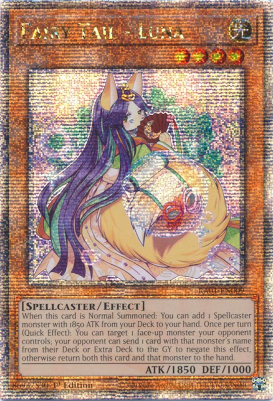 Fairy Tail - Luna [RA01-EN009] Quarter Century Secret Rare | Mega City Incorporated