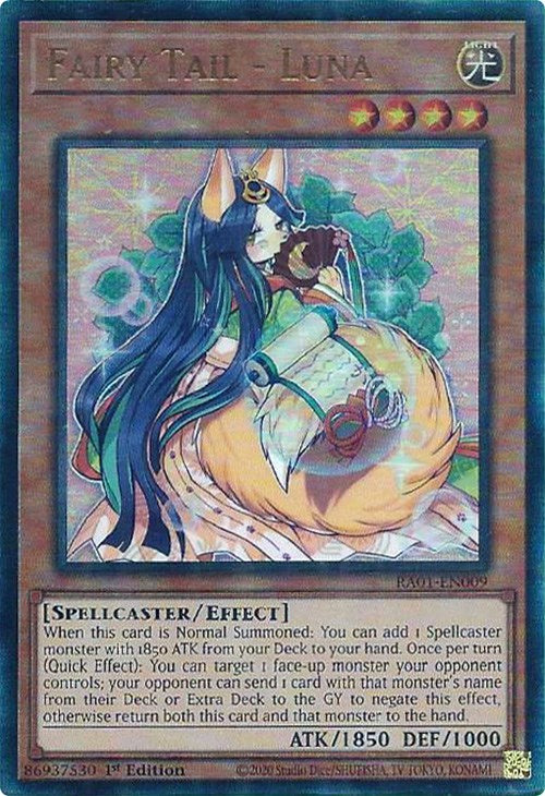 Fairy Tail - Luna [RA01-EN009] Prismatic Ultimate Rare | Mega City Incorporated