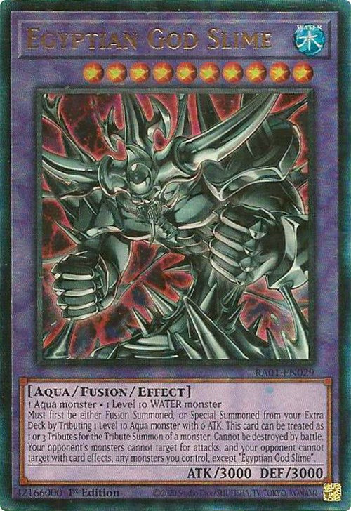 Egyptian God Slime [RA01-EN029] Prismatic Ultimate Rare | Mega City Incorporated