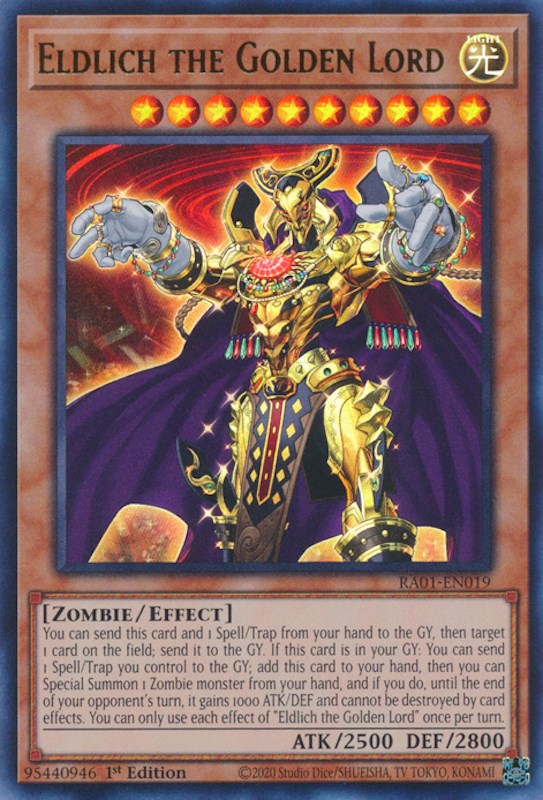 Eldlich the Golden Lord [RA01-EN019] Ultra Rare | Mega City Incorporated