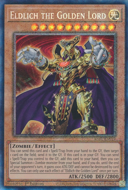 Eldlich the Golden Lord [RA01-EN019] Prismatic Collector's Rare | Mega City Incorporated