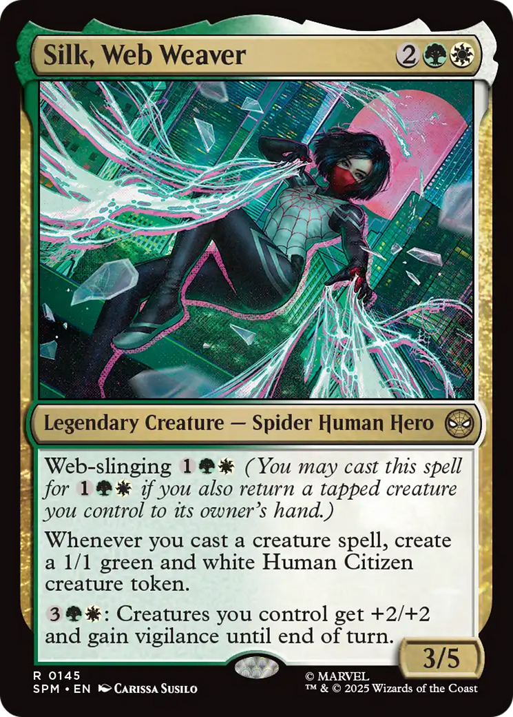 Silk, Web Weaver [Marvel's Spider-Man] | Mega City Incorporated