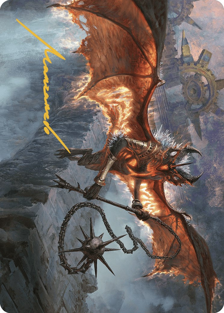 Bloodletter of Aclazotz Art Card (15/81) (Gold-Stamped Signature) [The Lost Caverns of Ixalan Art Series] | Mega City Incorporated